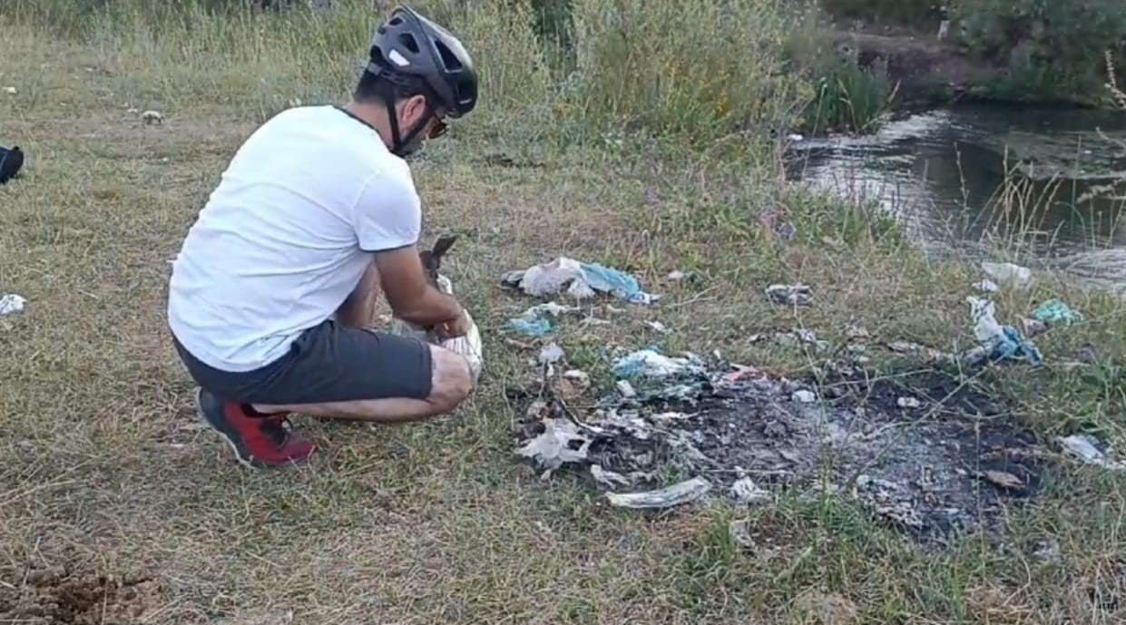 Yeşilay’dan çevre kirliliğine tepki