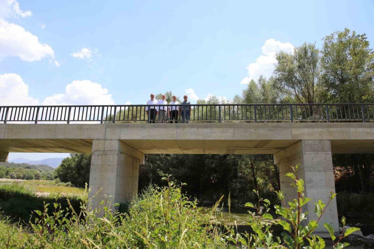 Başkan Zolan, yapılan köprüleri yerinde inceledi