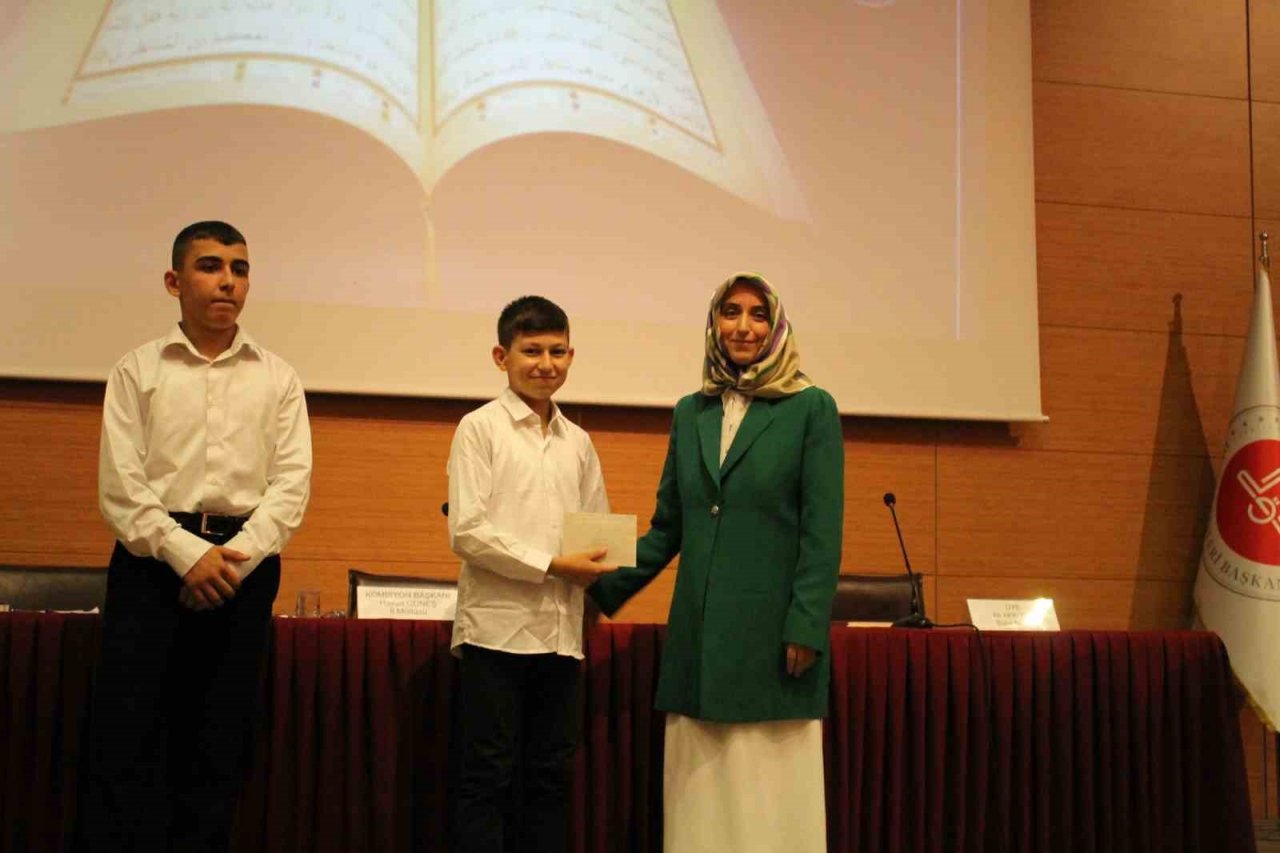 Aydın’da Kur’an-ı Kerim’i güzel okuma birincileri belli oldu