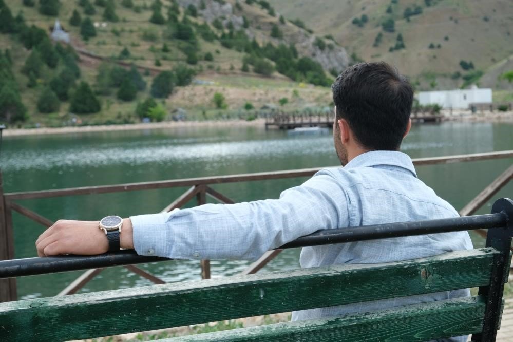 Ergan Dağı, göl manzarasıyla yaz aylarında misafirlerini ağırlıyor