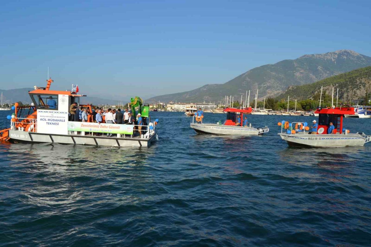 Fethiye’de Acil Müdahale Teknelerinin tanıtımı yapıldı