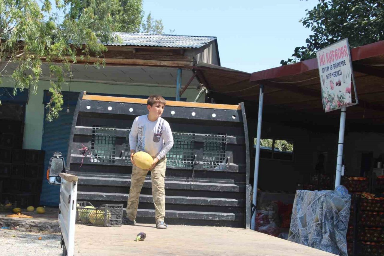 Iğdır’da yetiştirilen sebze ve meyveler il dışına satılıyor