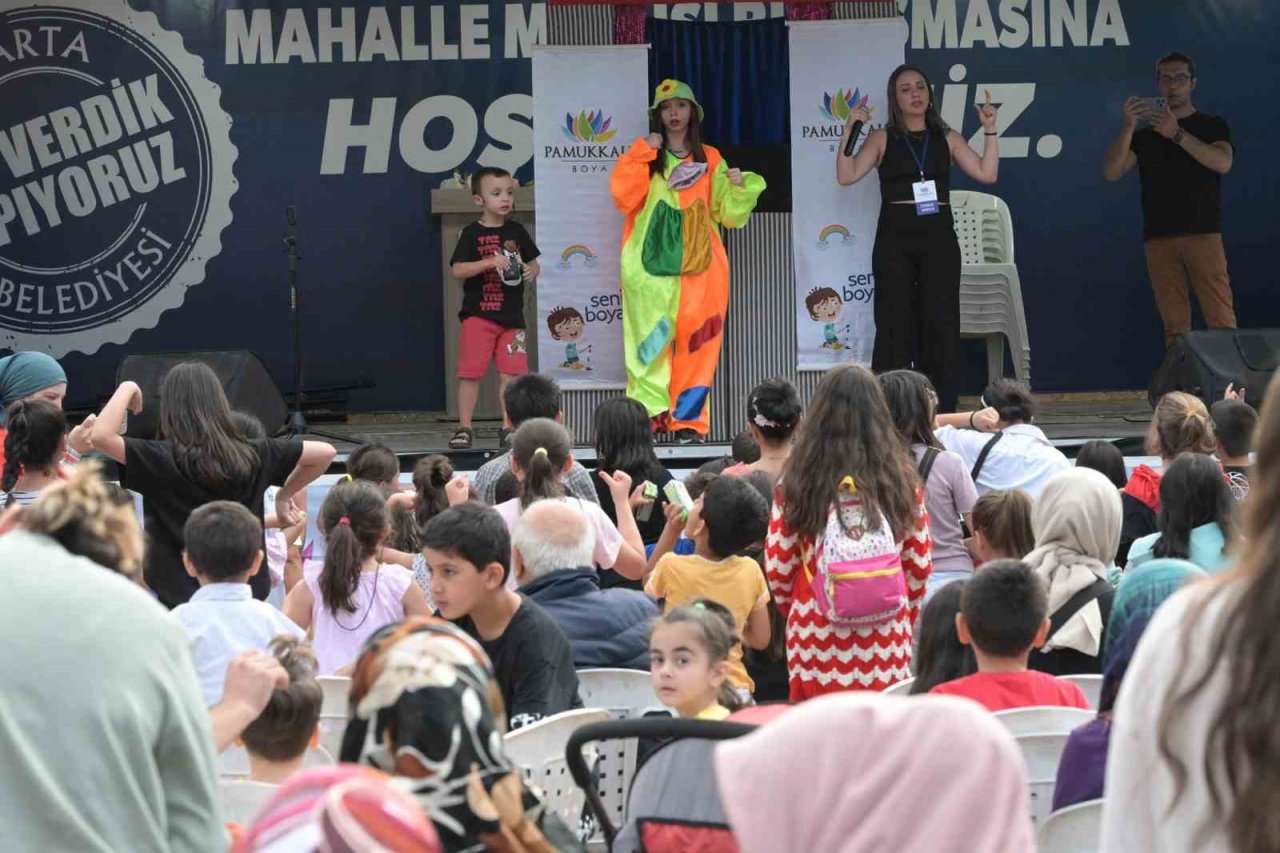 Isparta Belediyesi mahallelerde çocuk etkinlikleri düzenliyor