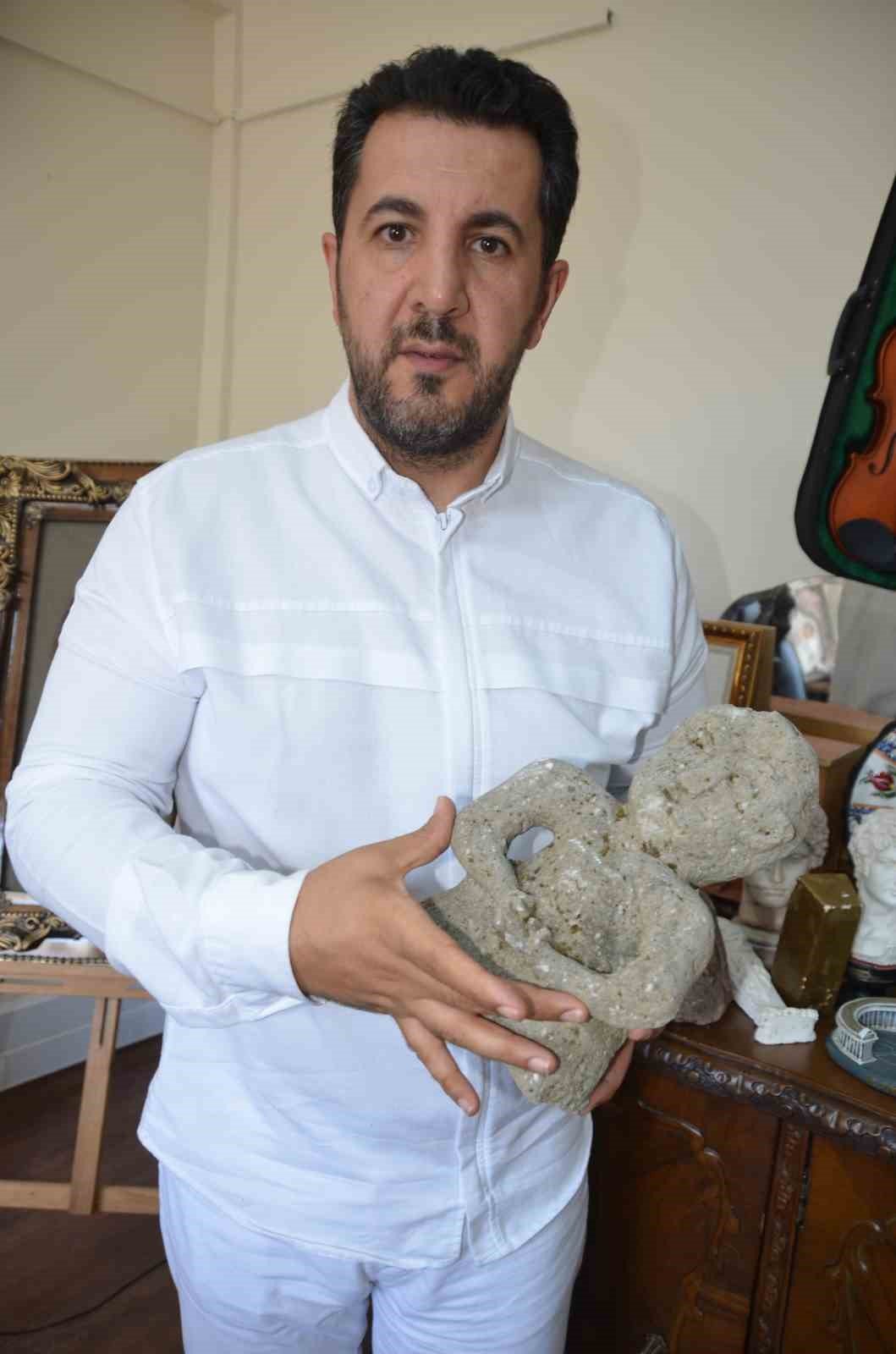 Define avcıları tarihi eser bulamayınca taklit eser üretiyorlar