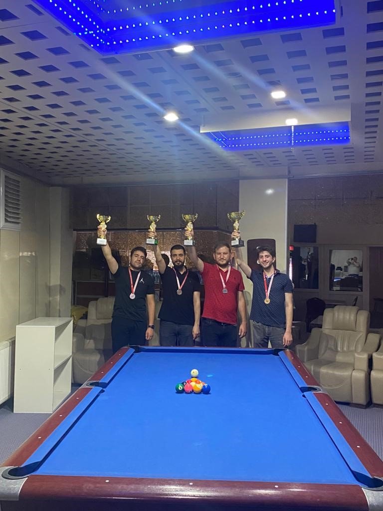 10 Top Pool Bilardo Turnuvası tamamlandı