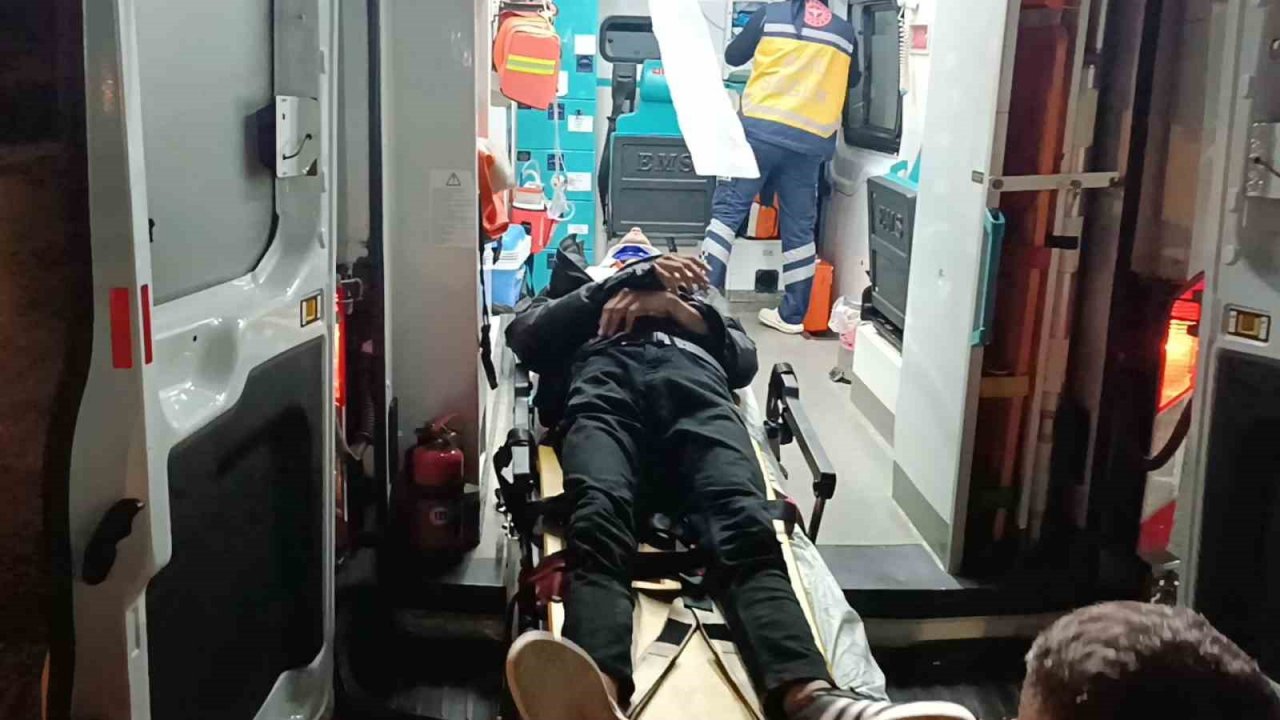 Kaza yapan kardeşinin yanına giderken motosiklet çarptı