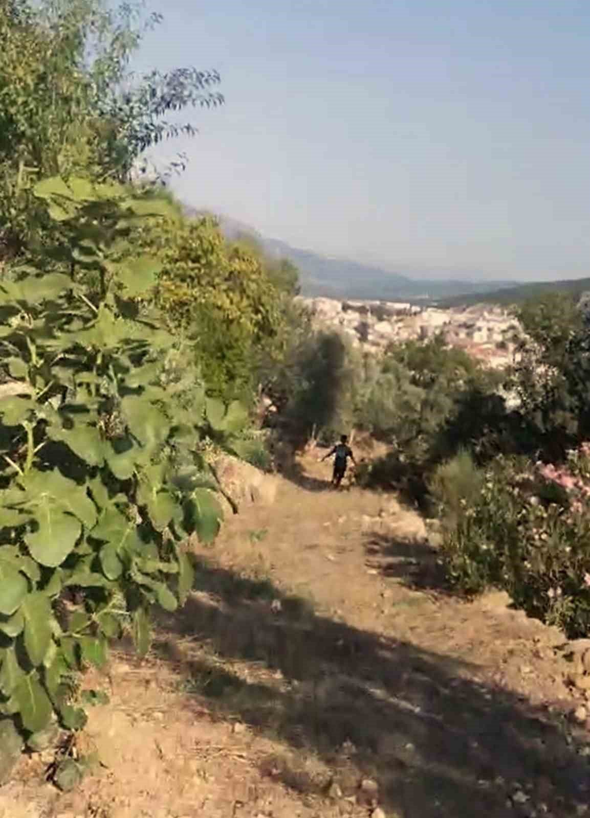 ‘Muğla’nın üstünde büyü var’ diyerek ormanı yakmış