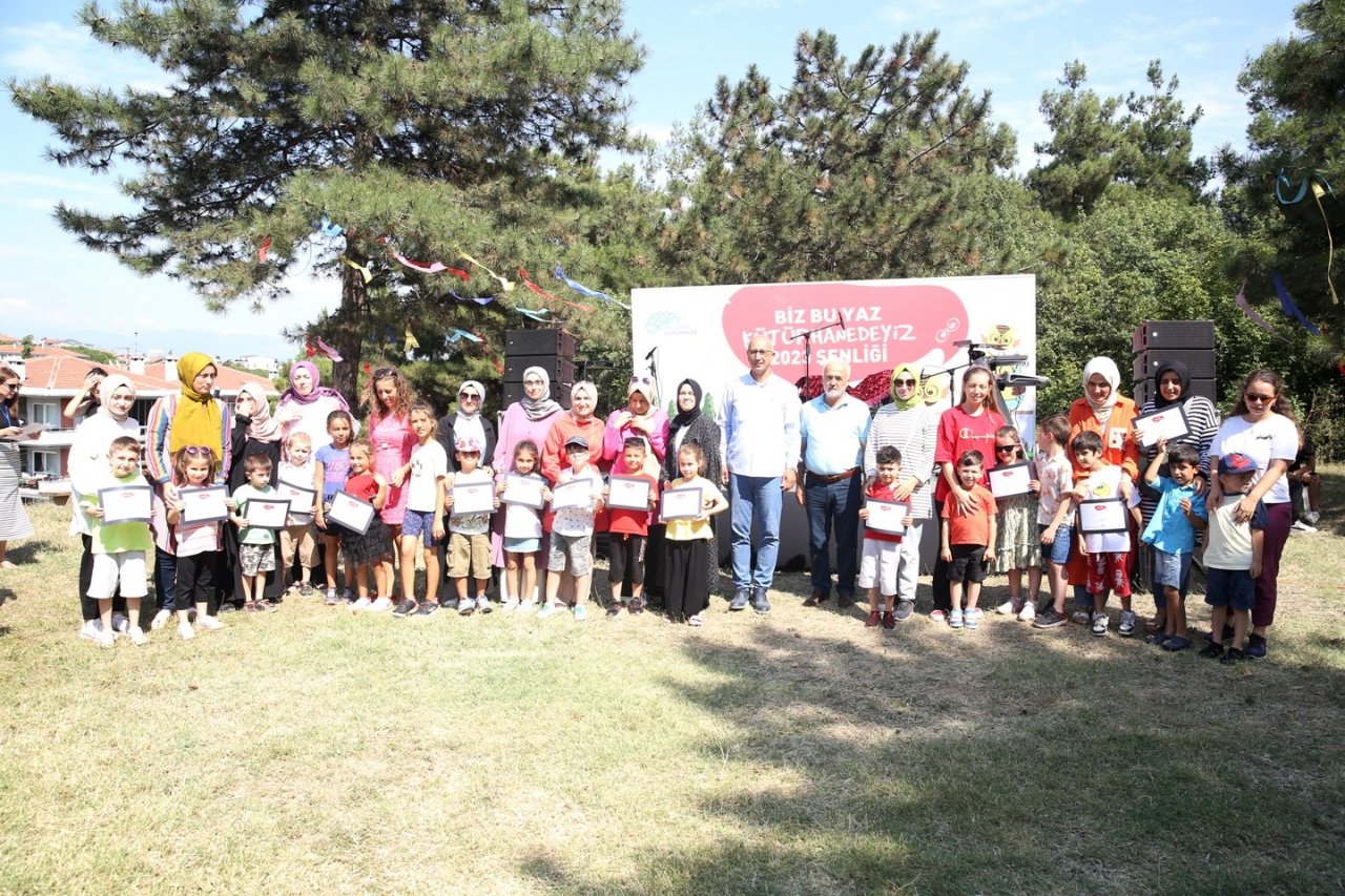 ’Biz Bu Yaz Kütüphanedeyiz’ katılımcılarına renkli final