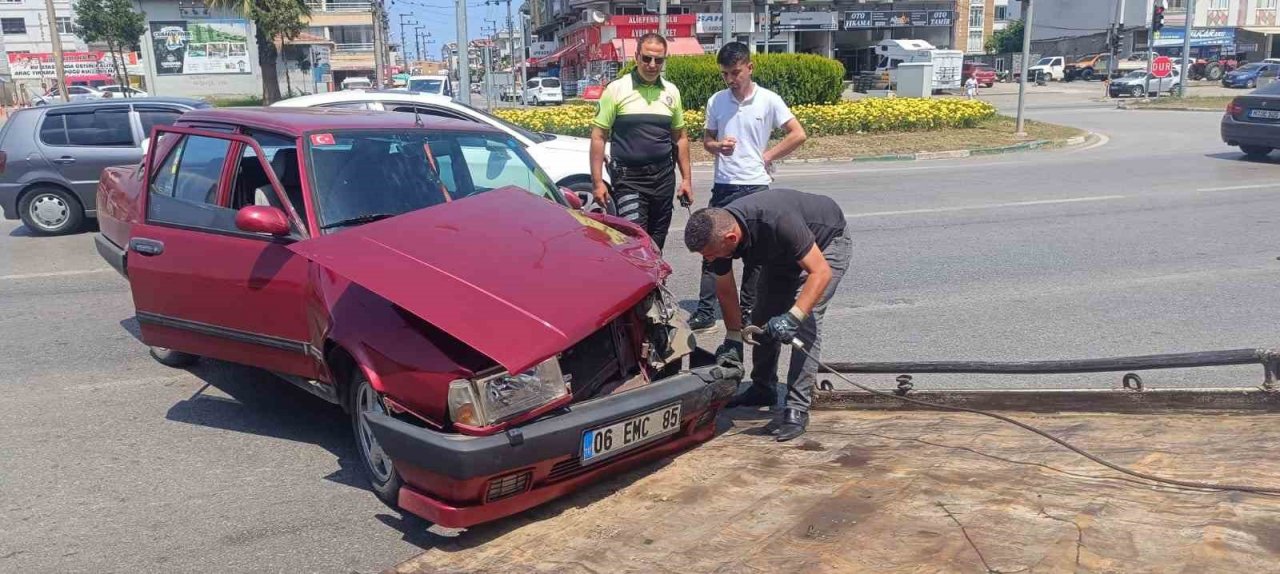 Samsun’da trafik kazası: 1 yaralı