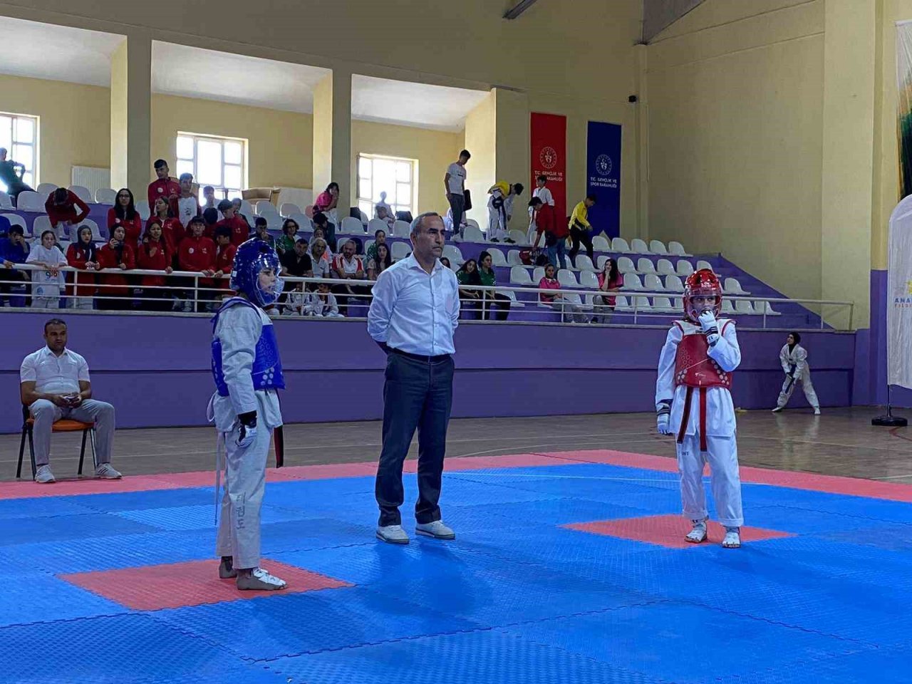 Aşkale’de Taekwondo Analig grup müsabakaları başladı