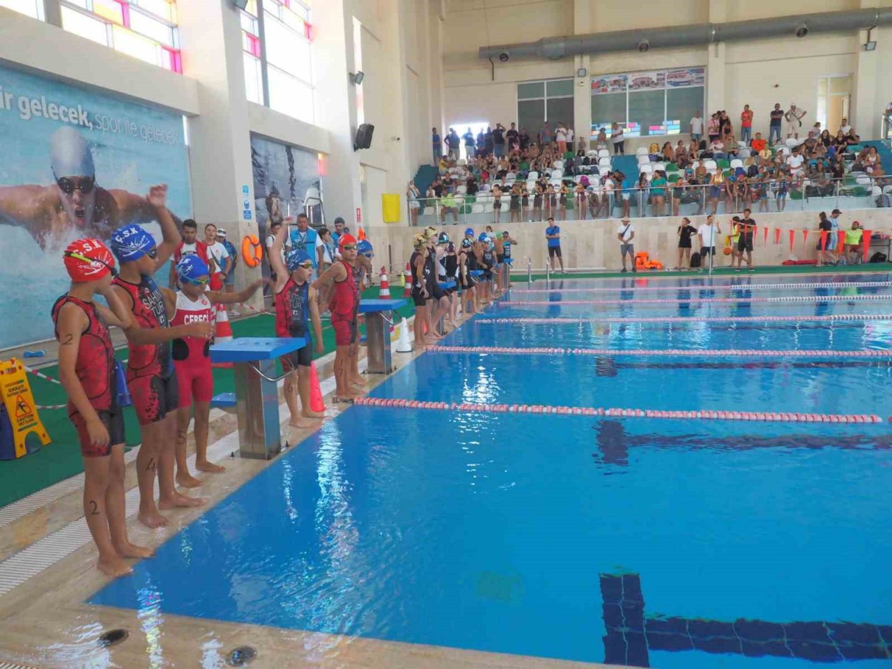 Salihli, Bölgesel Triatlon’a ev sahipliği yaptı