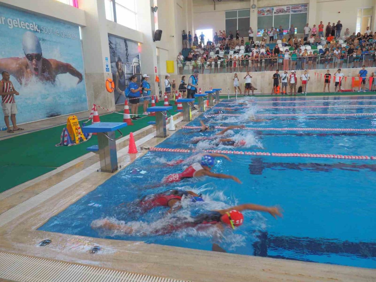 Salihli, Bölgesel Triatlon’a ev sahipliği yaptı