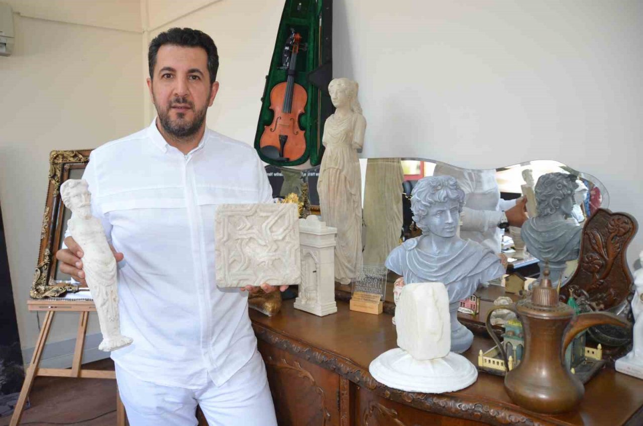 Define avcıları tarihi eser bulamayınca taklit eser üretiyorlar