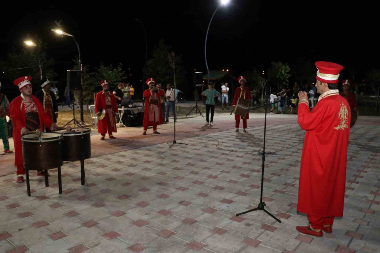 Taşova mehteran ile coştu