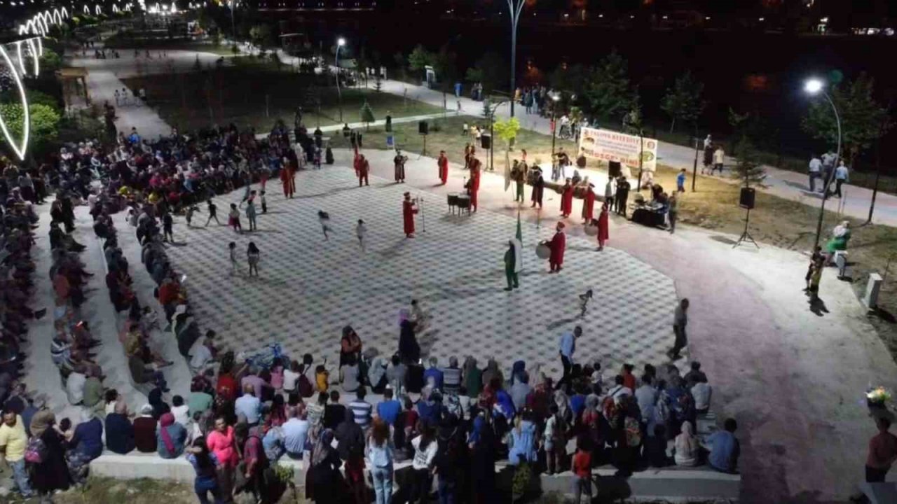 Taşova mehteran ile coştu