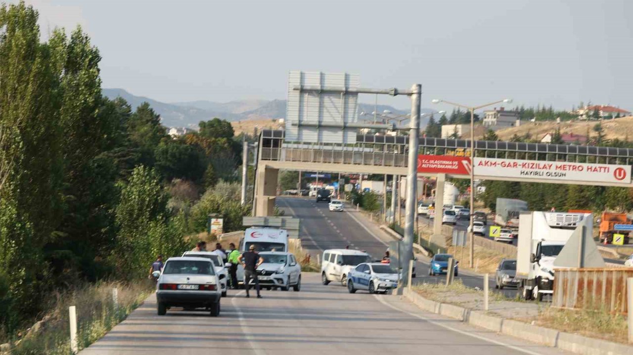 Başkentte otomobilin çarptığı bir kişi hayatını kaybetti