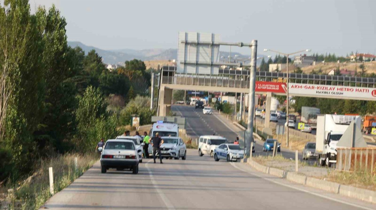 Başkentte otomobilin çarptığı bir kişi hayatını kaybetti
