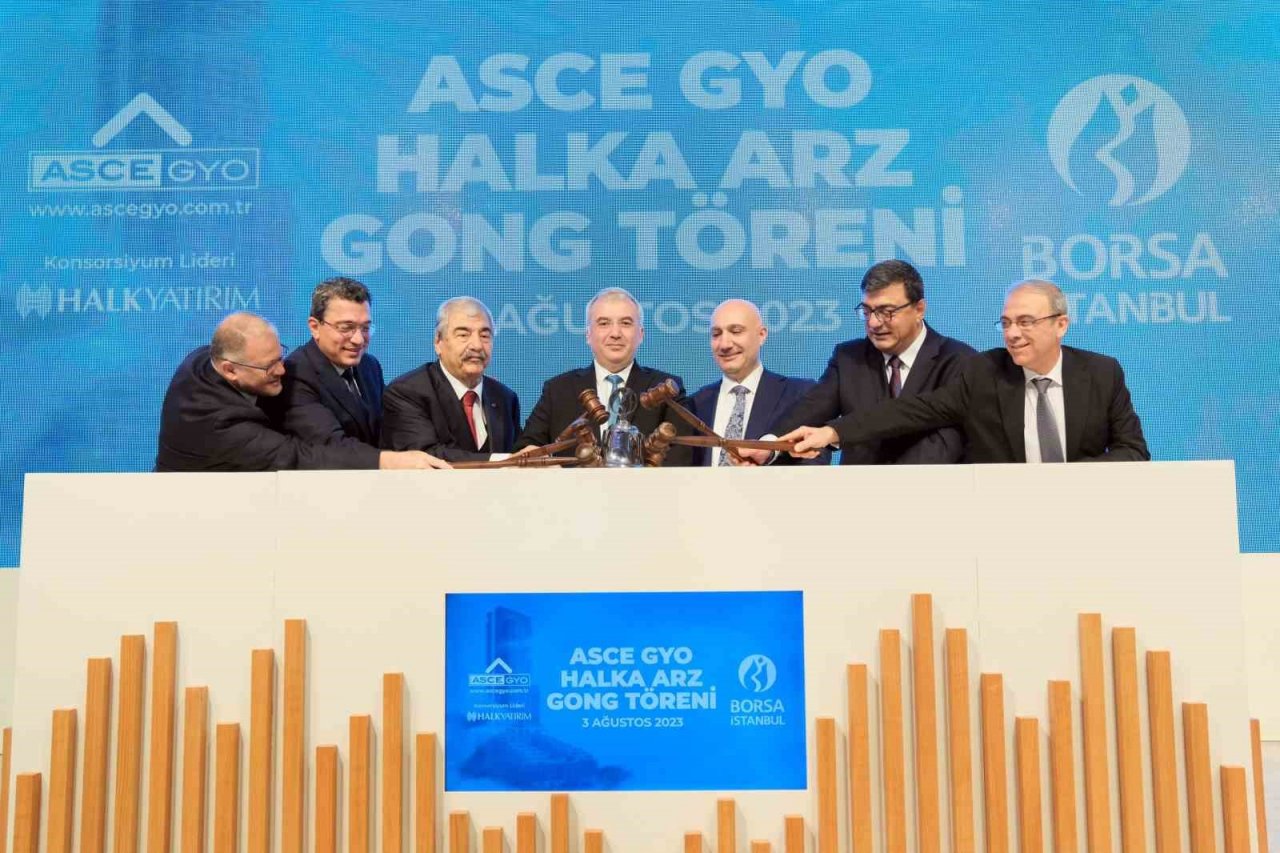 Borsa İstanbul’da gong ASCE GYO için çaldı