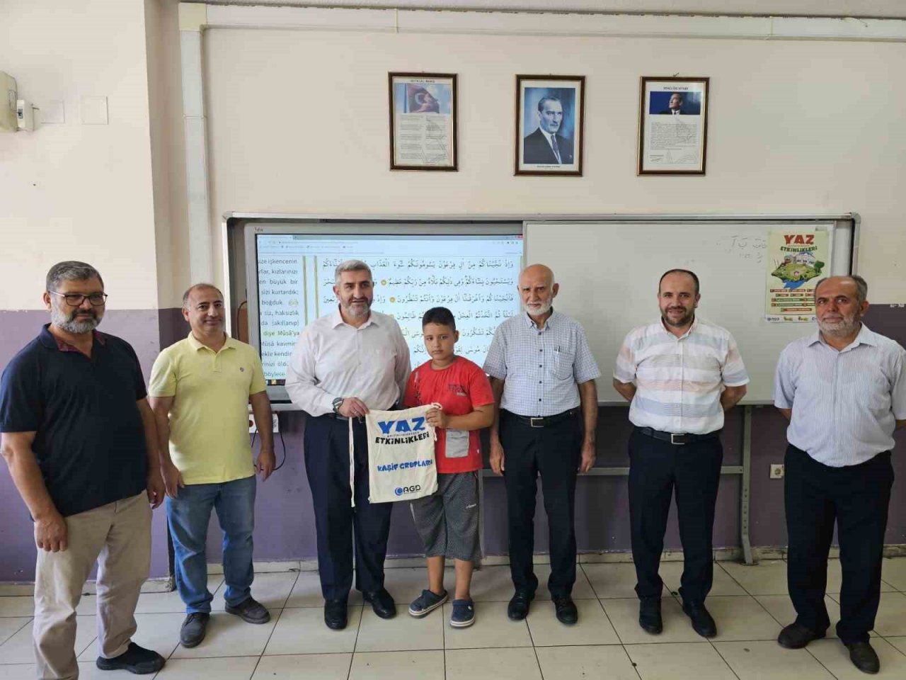 ASKON Başkanı Çalışkan, AGD’nin yaz etkinliklerinde gençlerle buluştu