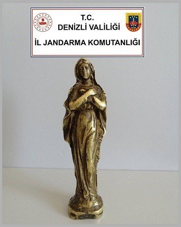 Denizli’de 212 tarihi eser ele geçirildi