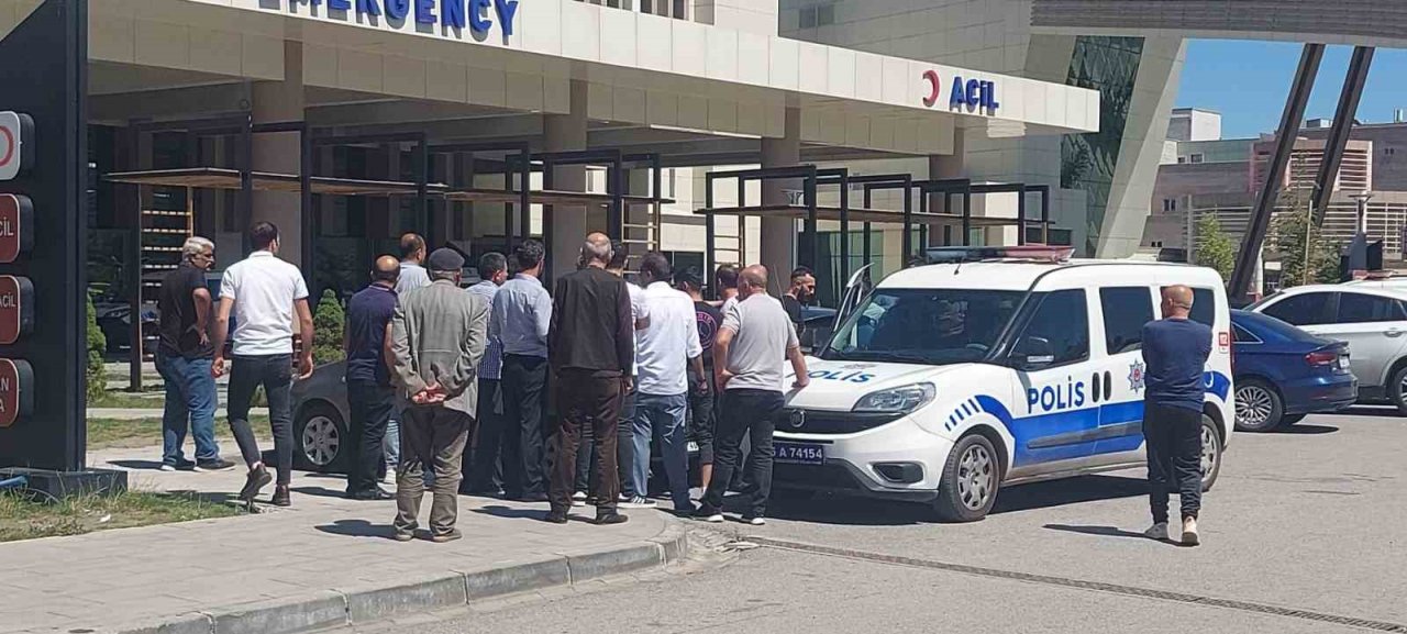 Erzurum şehir hastanesinde büyük kavga