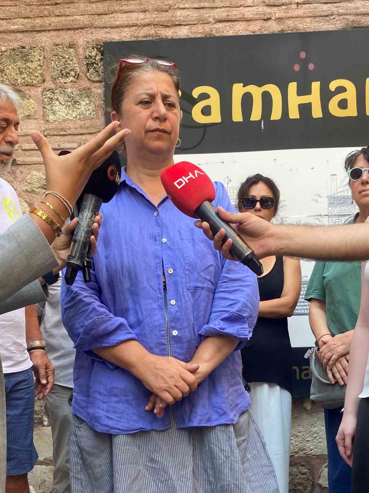 Camhane sanat merkezi kurucusu Bakiri, İBB’nin tahliye kararına tepki gösterdi