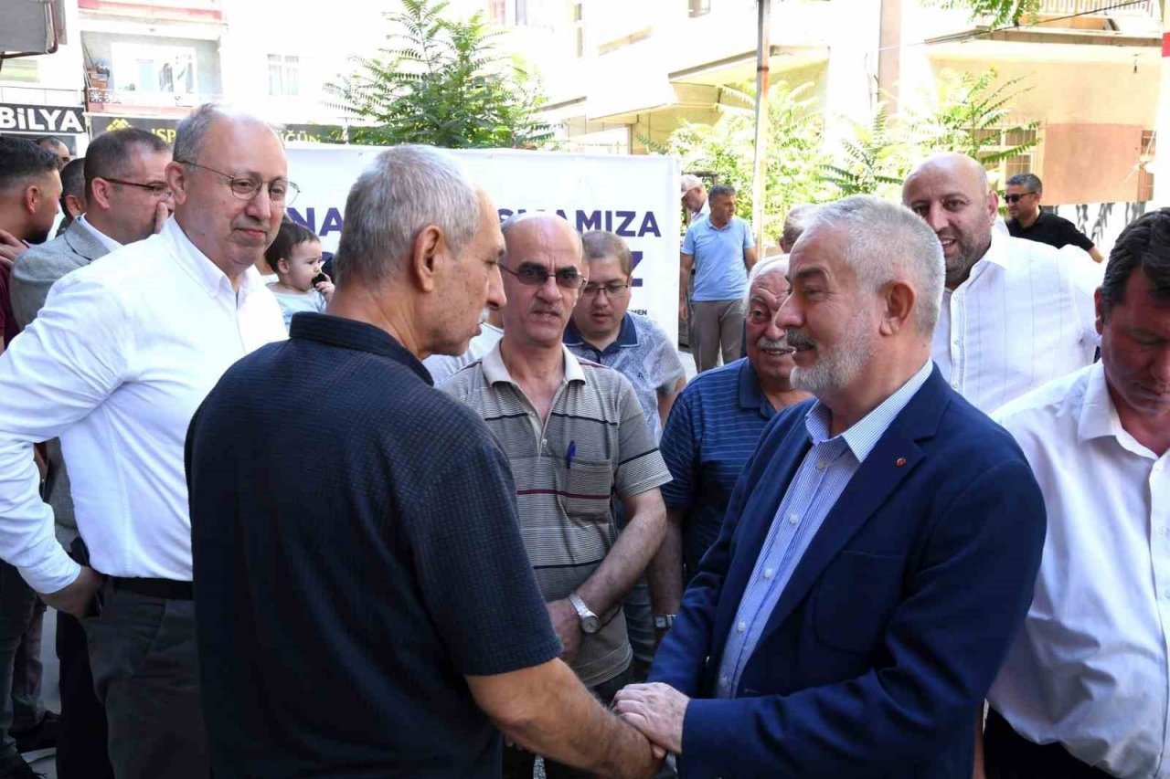 Başkan Başdeğirmen, Yayla Mahallesi esnafıyla bir araya geldi