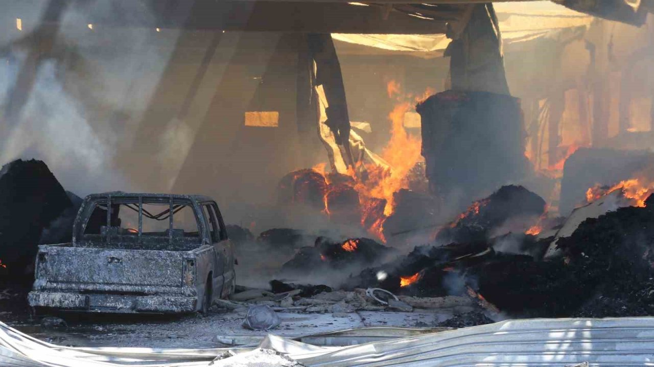 Kastamonu’daki fabrika yangını 6 saatte söndürüldü