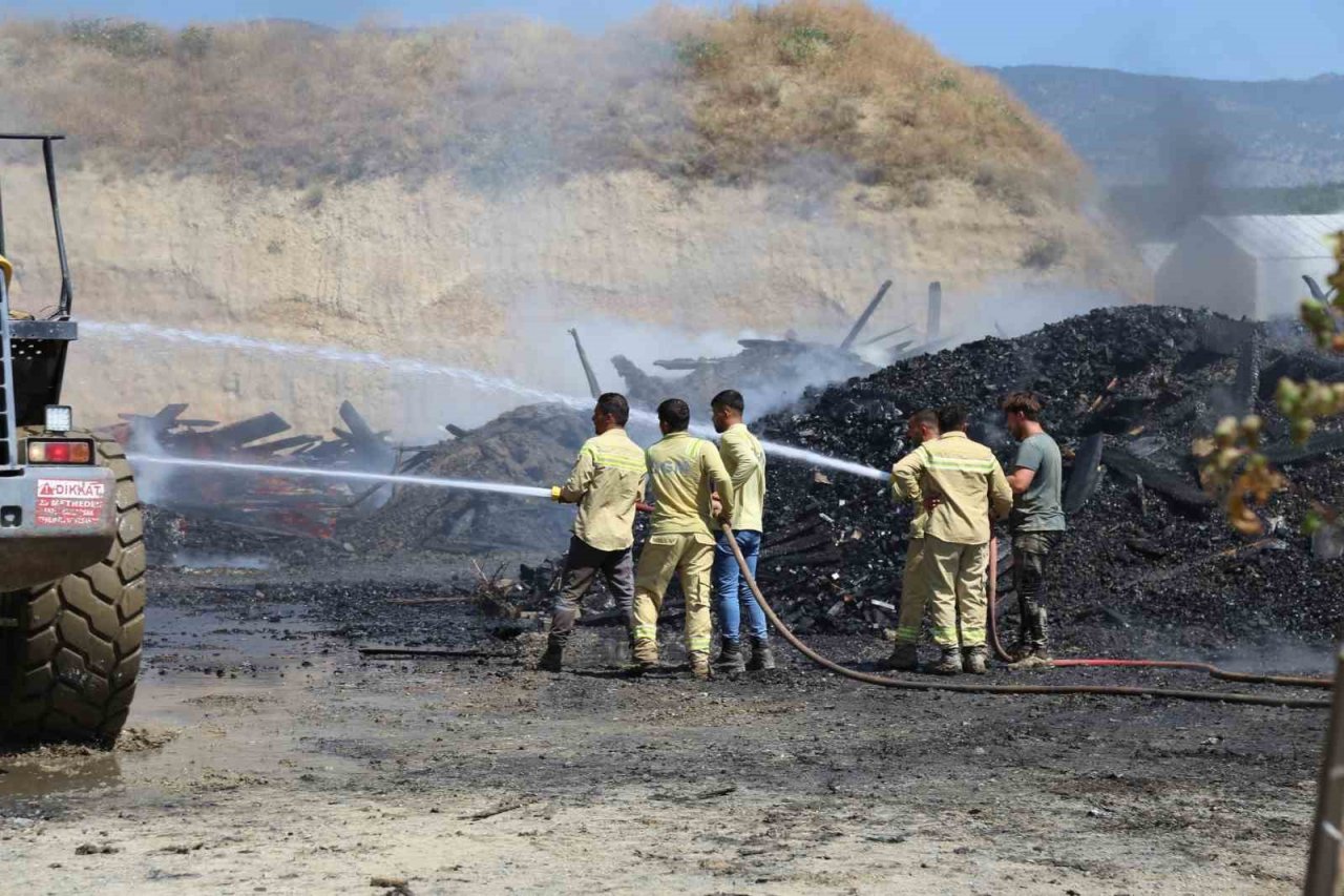 Kastamonu’daki fabrika yangını 6 saatte söndürüldü