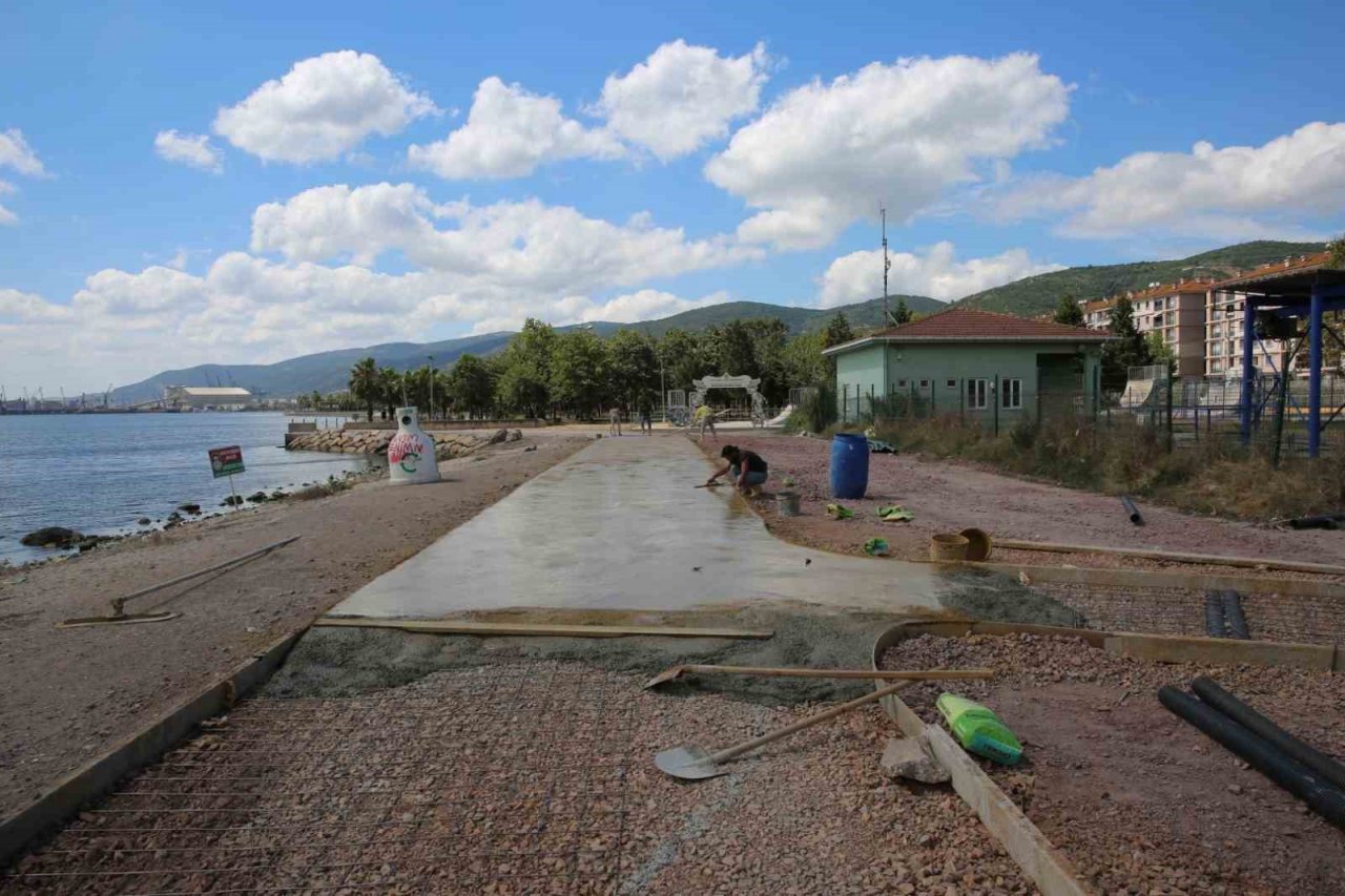 Yarımca’ya sahil parkı yapılıyor