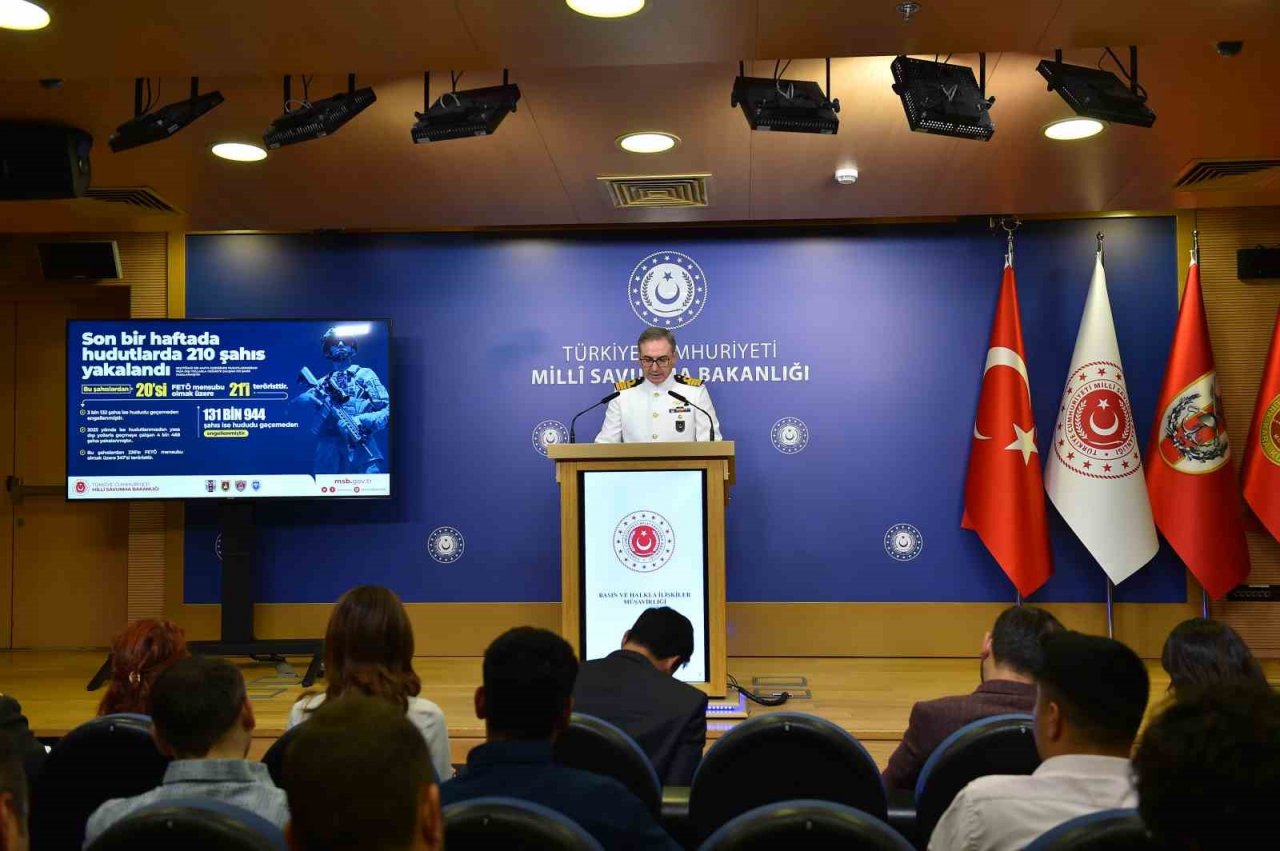 MSB: “Irak ve Suriye’nin kuzeyi dahil son bir haftada 50 terörist etkisiz hale getirilmiştir”