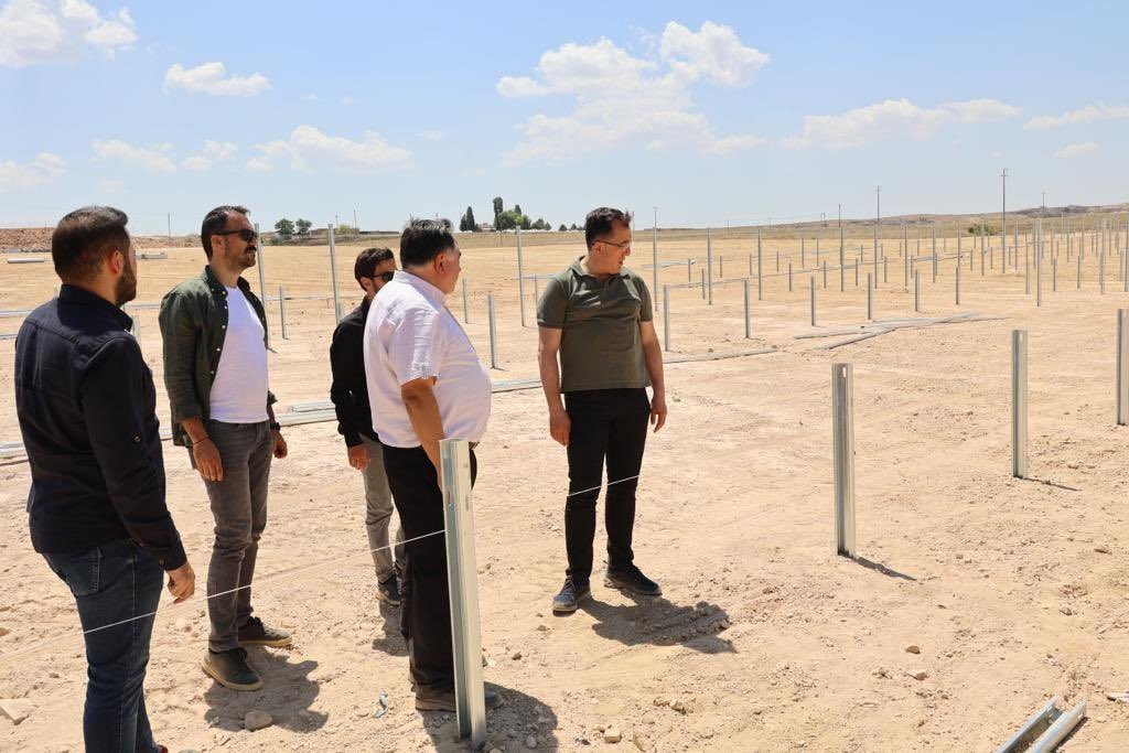 Nevşehir Belediyesi GES projesinde çalışmalar devam ediyor