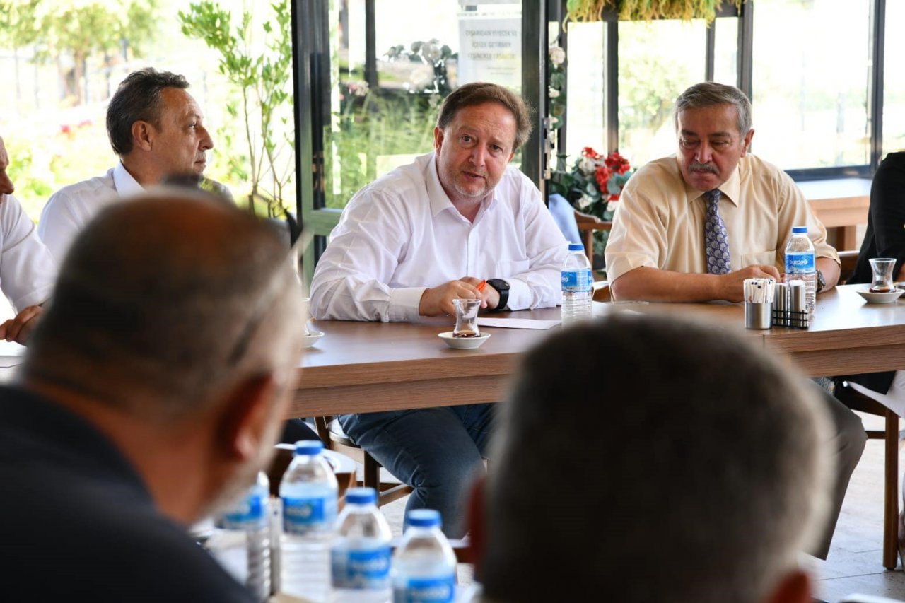 Başkan Orkan muhtarlarla buluştu