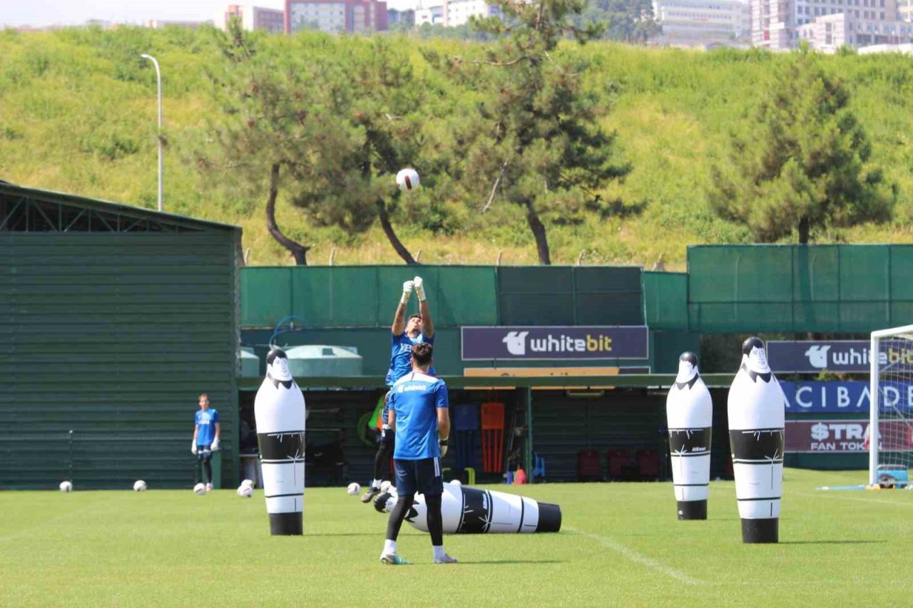 Trabzonspor antrenmanında 7 eksik