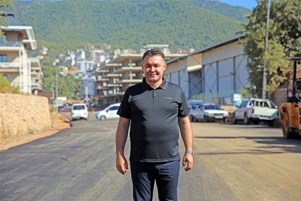 Oba Mahallesi’nde asfalt çalışması tamamlandı