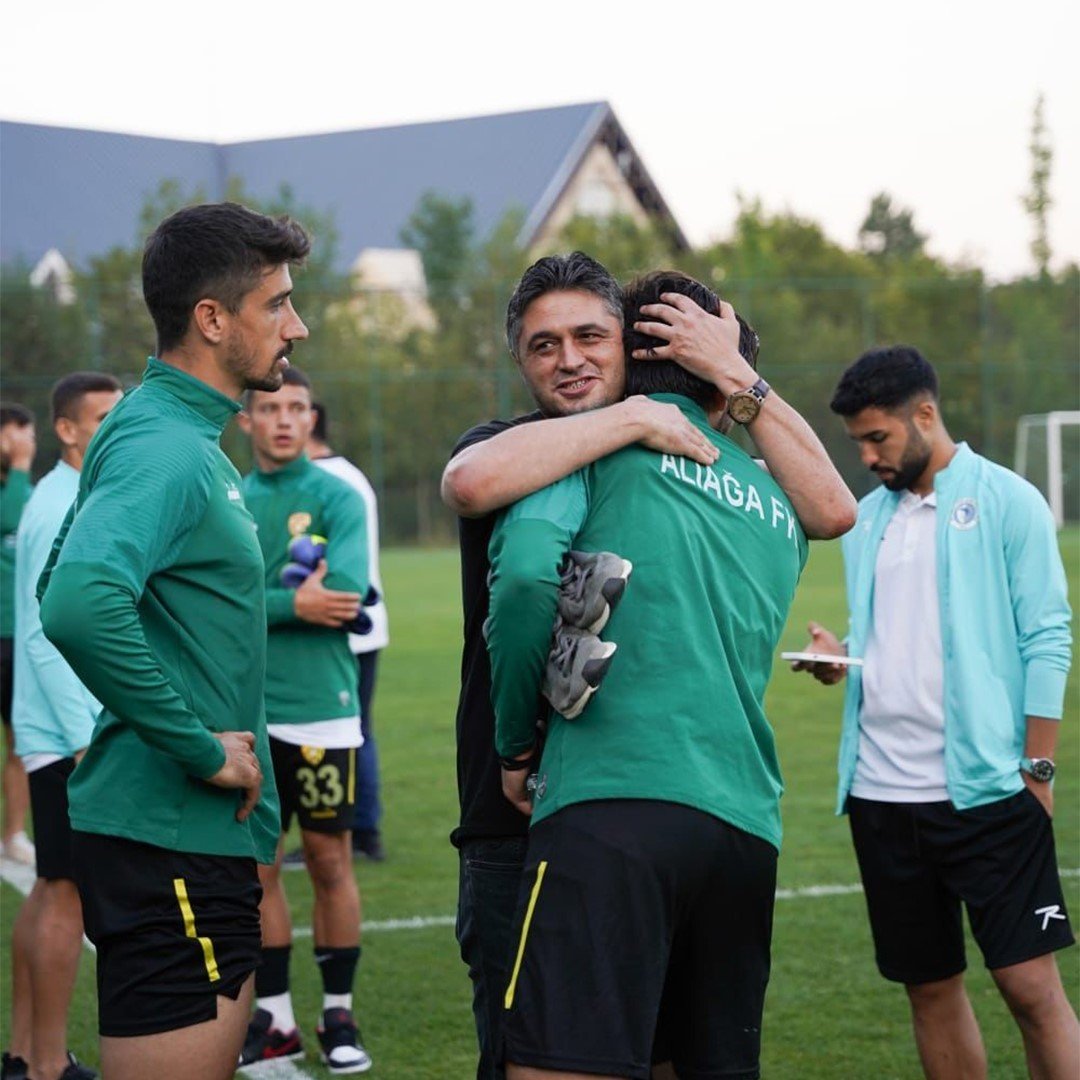 Başkan Acar’dan, Aliağaspor FK’nın Bolu kampına ziyaret