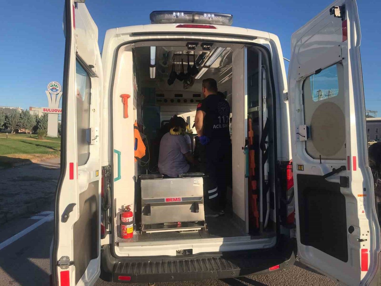 Amasya’da üç araç kavşakta çarpıştı: 1’i ağır 6 yaralı