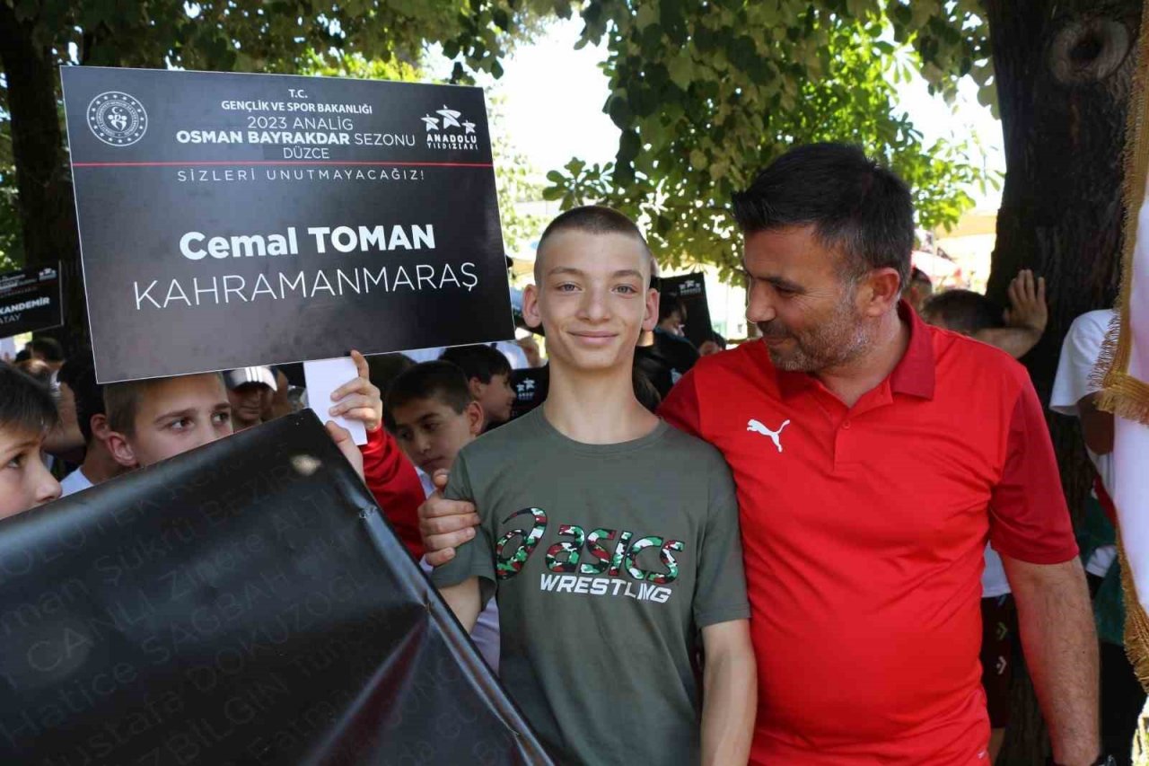 Güreşçiler Düzce’de mindere çıkacak