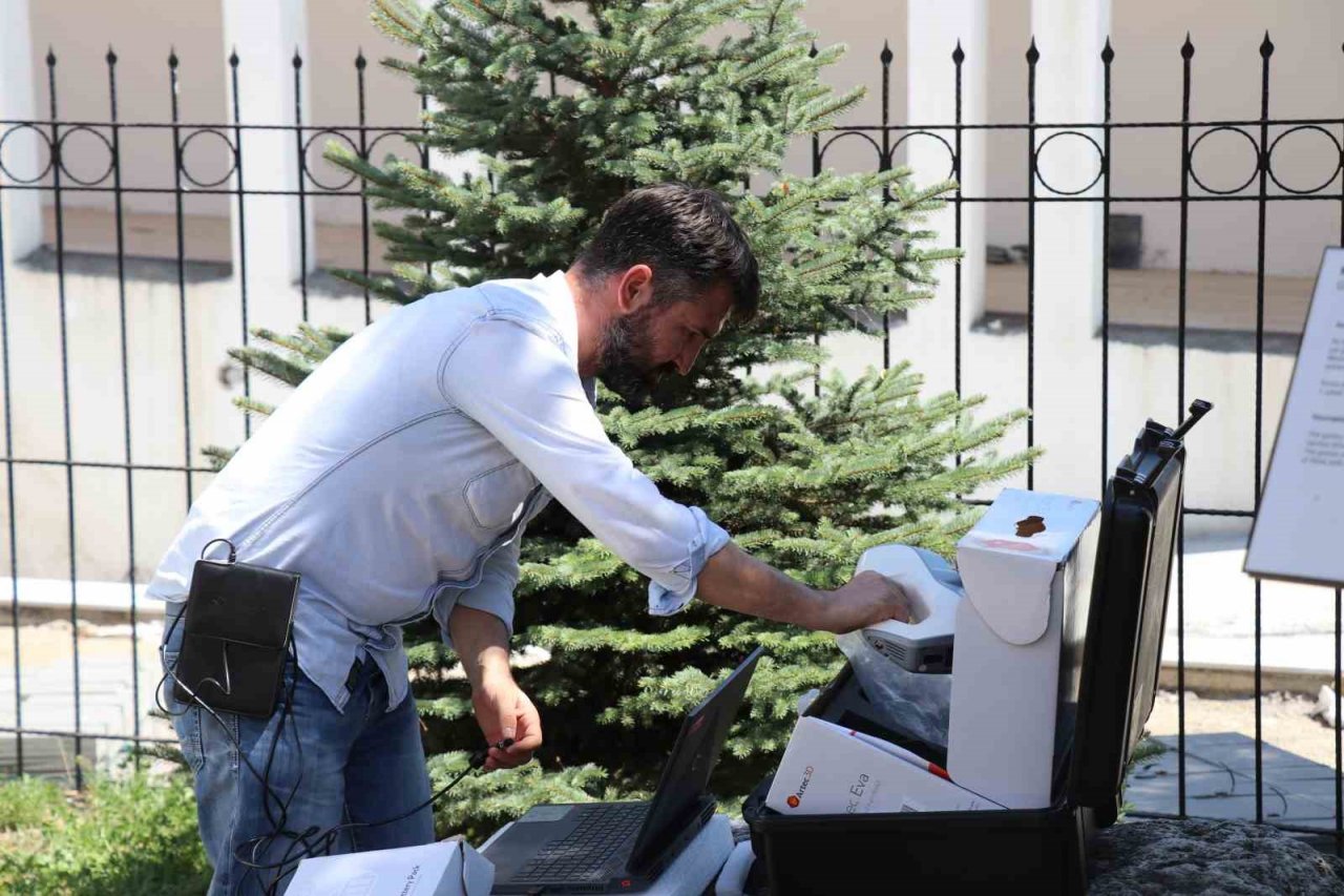 Türkiye’de ilk defa yapılacak yöntemle müzedeki eserlerin eksik parçaları tamamlanacak