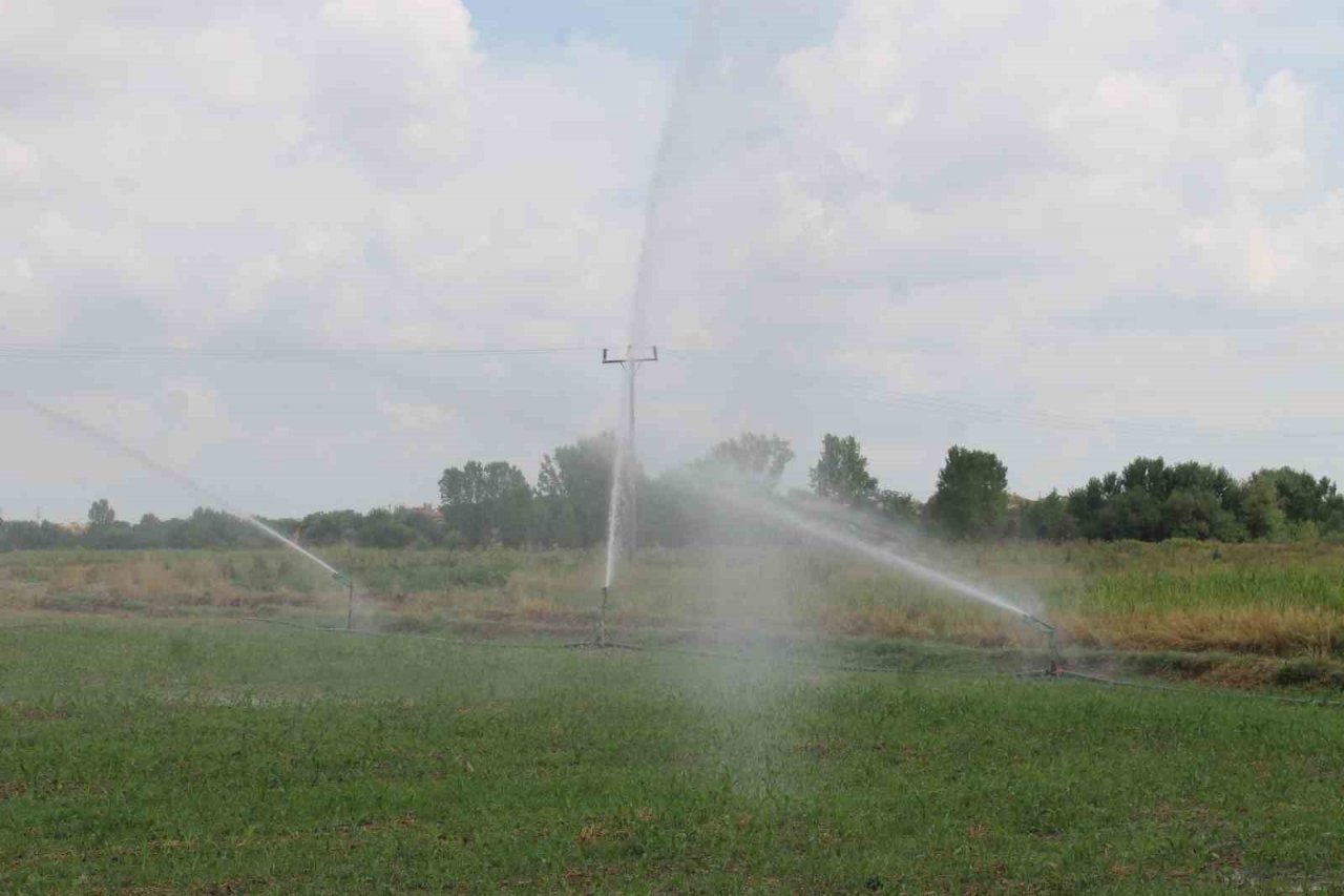Edirne’de tarımsal sulama projesine 30 milyon liralık bütçe ayrıldı