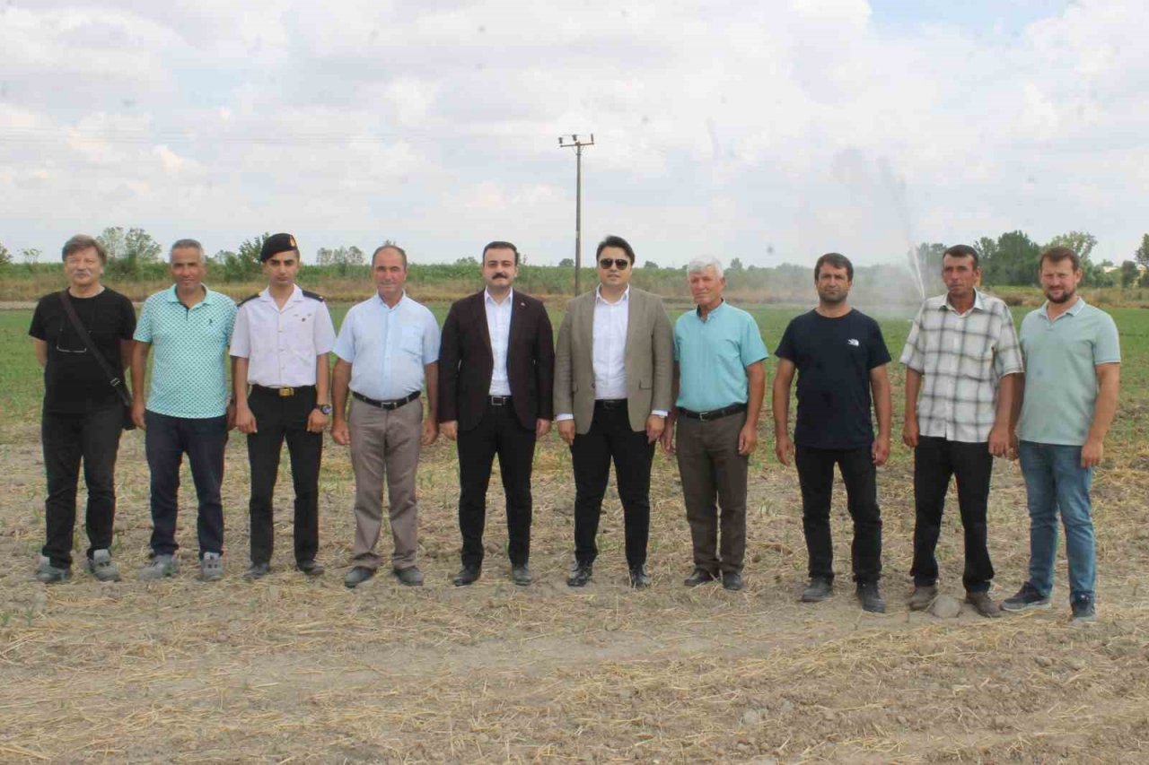 Edirne’de tarımsal sulama projesine 30 milyon liralık bütçe ayrıldı