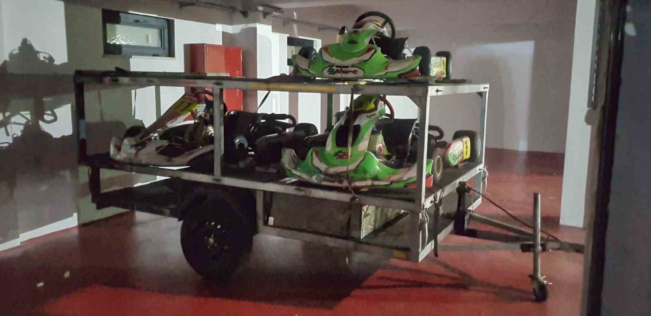 Nazilli’de go-kart araçları piste indi