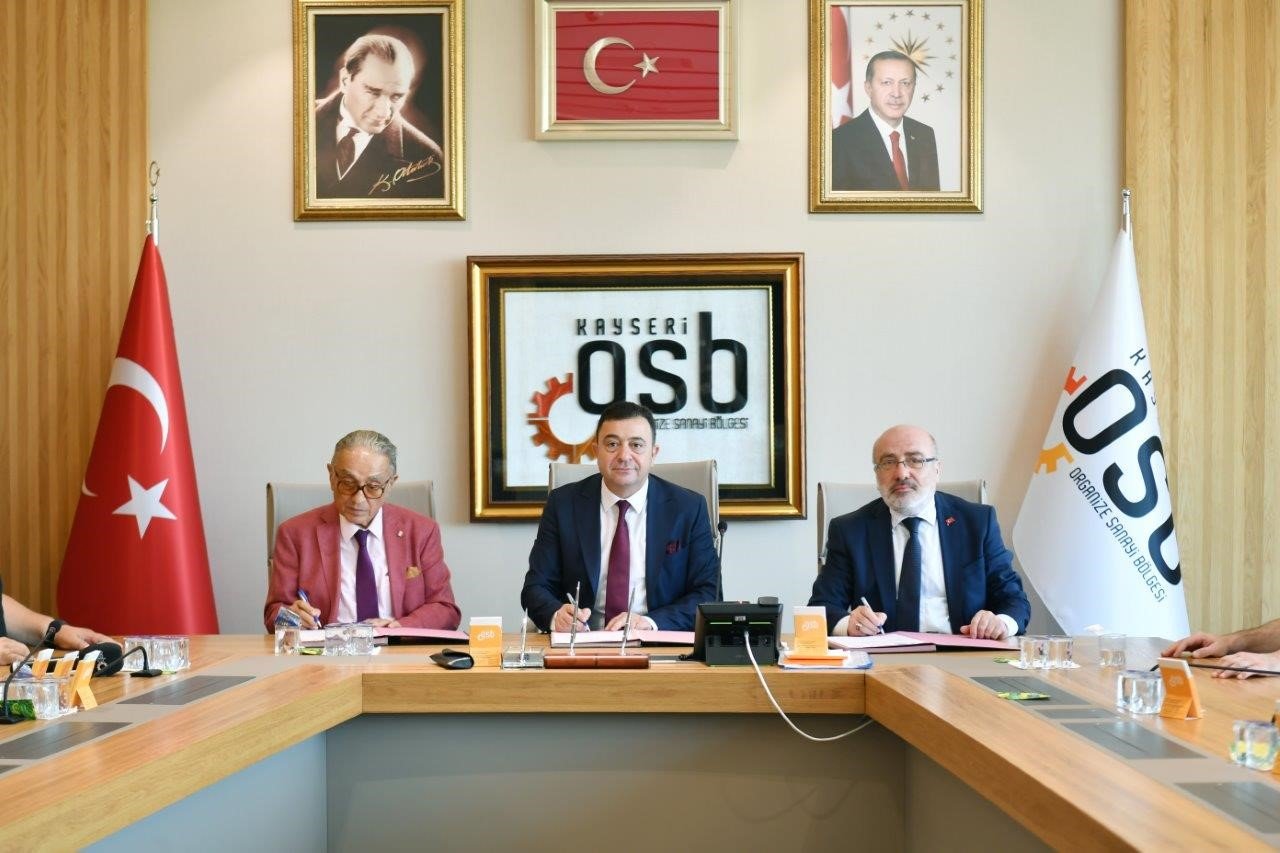 Kayseri OSB’de 3 ayrı Eğitim ve Öğretim Merkezi yapımı için protokol imzalandı