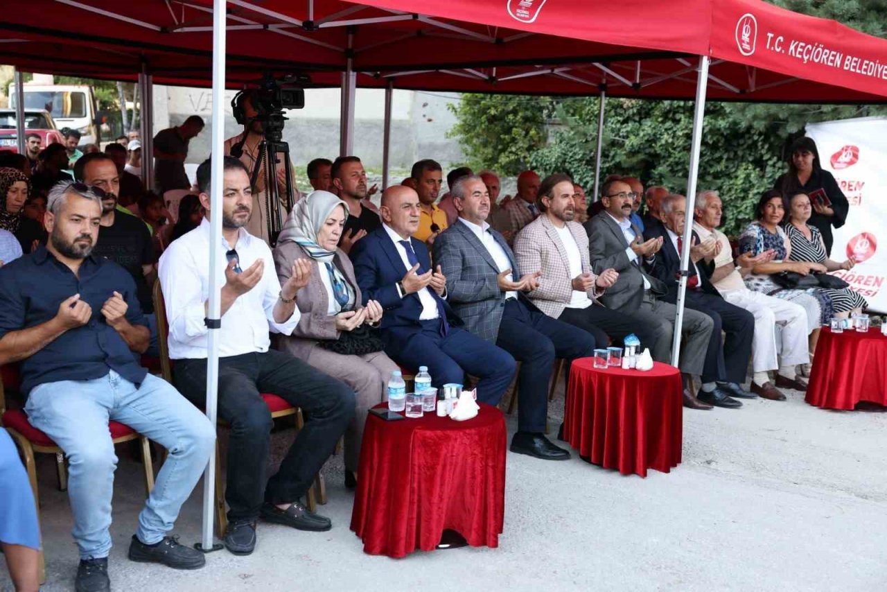 Keçiören’de Yusuf Kurtbeyoğlu Parkı hizmete açıldı