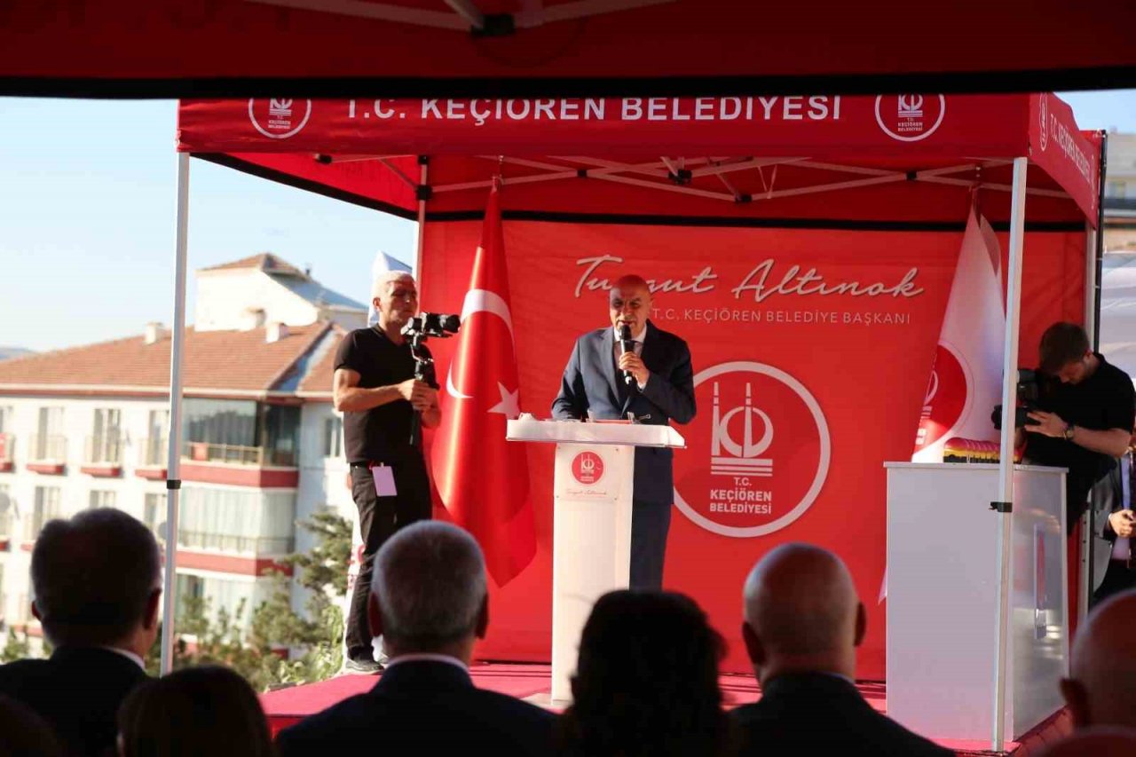 Keçiören’de yeni kapalı spor salonunun temelleri atıldı