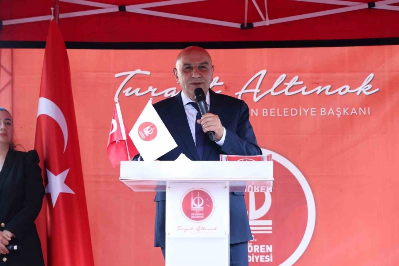 Keçiören’de Yusuf Kurtbeyoğlu Parkı hizmete açıldı