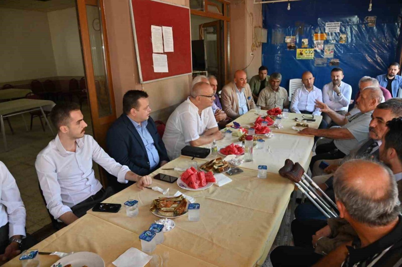 Başkan Ergün tarım emekçileriyle buluştu