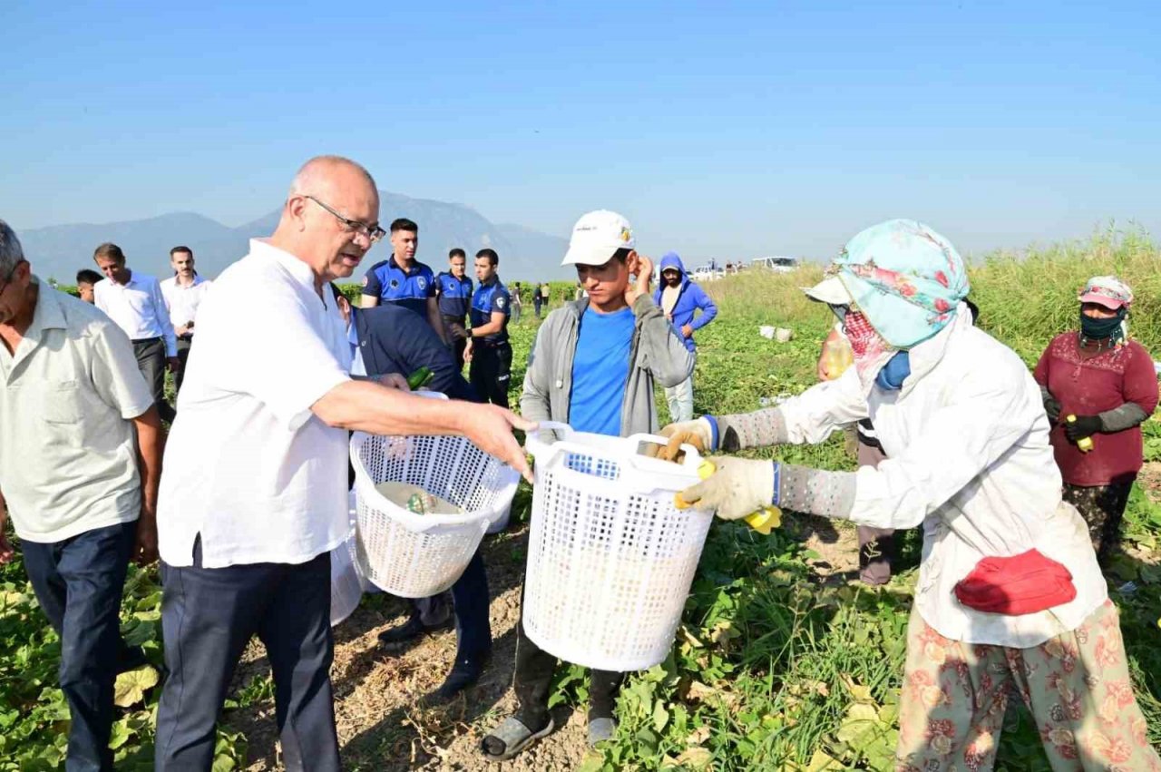 Başkan Ergün tarım emekçileriyle buluştu