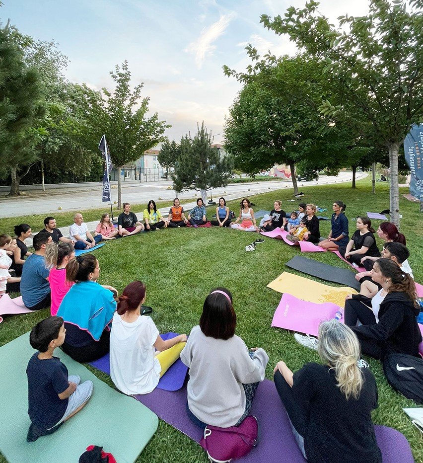 Nilüfer’de yogaya büyük ilgi