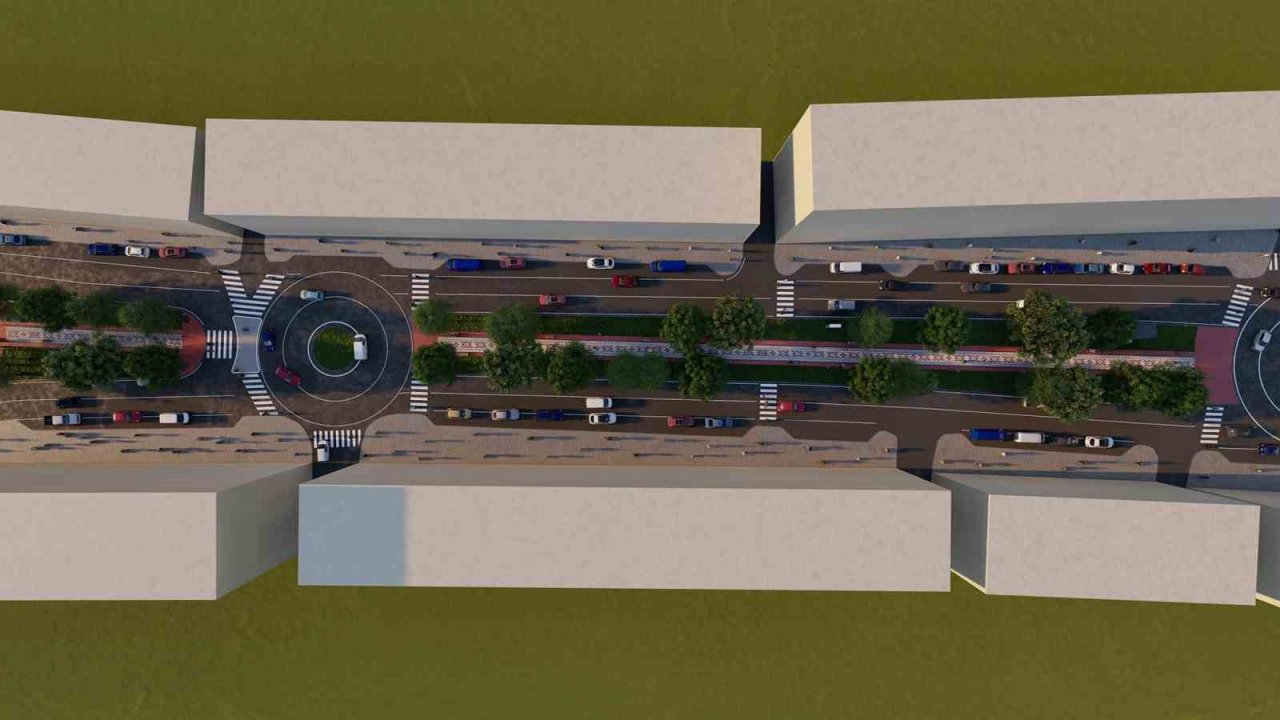 Karaağaç Bulvarı’nda dönüşüm çalışmaları başlıyor